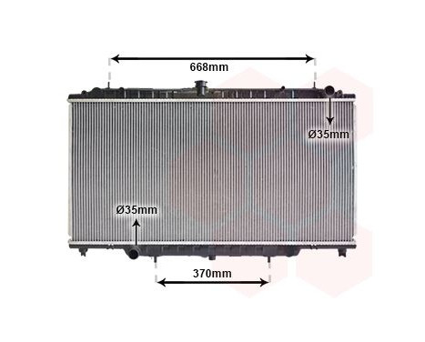 Radiateur, refroidissement du moteur 13002246 International Radiators, Image 2