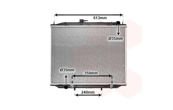 Radiateur, refroidissement du moteur 13002262 International Radiators, Image 2