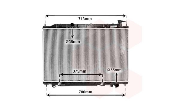 Radiateur, refroidissement du moteur 13002295 International Radiators, Image 2