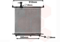 Radiateur, refroidissement du moteur 13012706 International Radiators