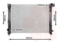 Radiateur, refroidissement du moteur 13012714 International Radiators