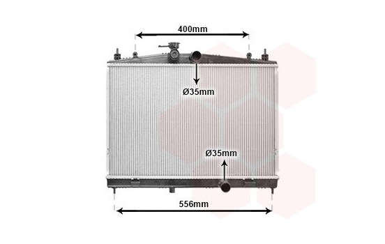 Radiateur, refroidissement du moteur 13012717 International Radiators