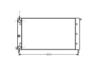 Radiateur, refroidissement du moteur 17002058 International Radiators