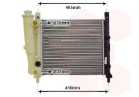 Radiateur, refroidissement du moteur 17002076 International Radiators