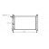 Radiateur, refroidissement du moteur 17002078 International Radiators