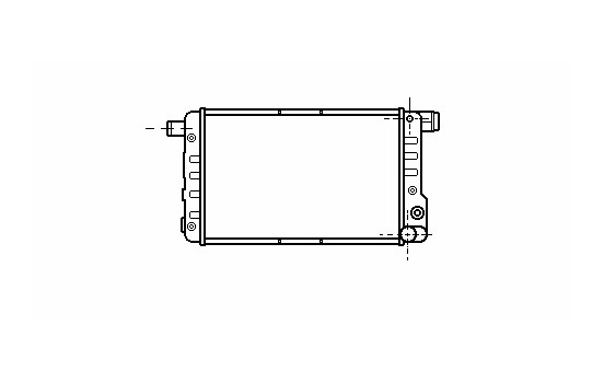 Radiateur, refroidissement du moteur 17002132 International Radiators