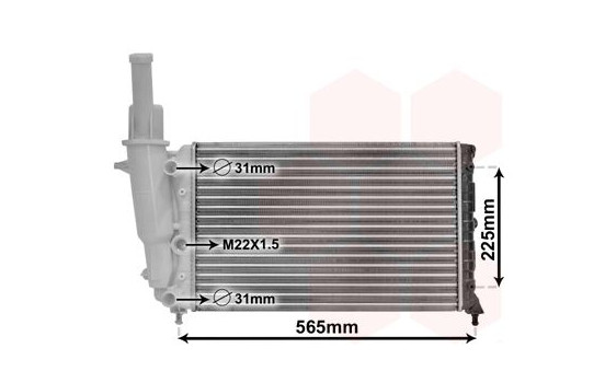 Radiateur, refroidissement du moteur 17002139 International Radiators, Image 2