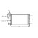 Radiateur, refroidissement du moteur 17002139 International Radiators