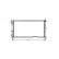 Radiateur, refroidissement du moteur 17002143 International Radiators