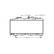 Radiateur, refroidissement du moteur 17002147 International Radiators