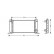 Radiateur, refroidissement du moteur 17002243 International Radiators