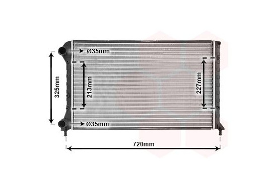 Radiateur, refroidissement du moteur 17002261 International Radiators, Image 2
