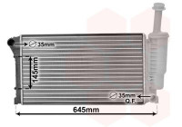 Radiateur, refroidissement du moteur 17002335 International Radiators