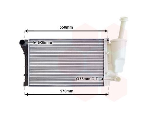 Radiateur, refroidissement du moteur 17002368 International Radiators, Image 2