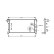 Radiateur, refroidissement du moteur 17002379 International Radiators