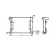 Radiateur, refroidissement du moteur 17002387 International Radiators
