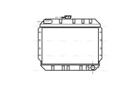 Radiateur, refroidissement du moteur 18002020 International Radiators