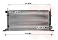 Radiateur, refroidissement du moteur 18002078 International Radiators