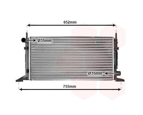 Radiateur, refroidissement du moteur 18002078 International Radiators