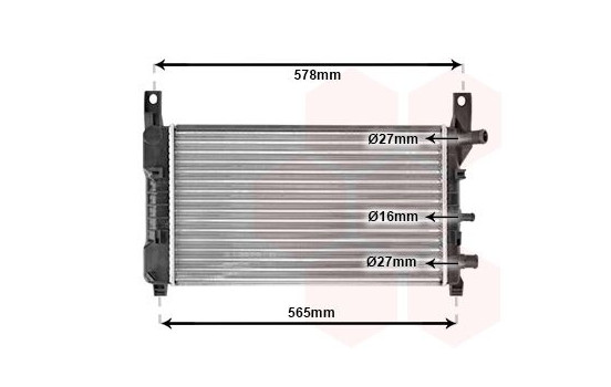 Radiateur, refroidissement du moteur 18002117 International Radiators