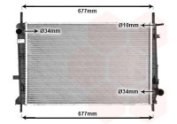 Radiateur, refroidissement du moteur 18002196 International Radiators