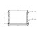 Radiateur, refroidissement du moteur 18002219 International Radiators