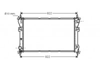 Radiateur, refroidissement du moteur 18002318 International Radiators