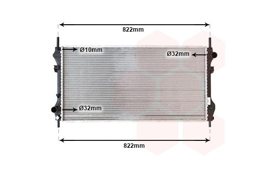 Radiateur, refroidissement du moteur 18002318 International Radiators, Image 2