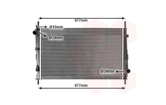 Radiateur, refroidissement du moteur 18002335 International Radiators, Image 2