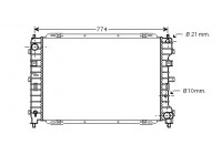 Radiateur, refroidissement du moteur 18002375 International Radiators