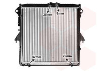 Radiateur, refroidissement du moteur 18012731 International Radiators