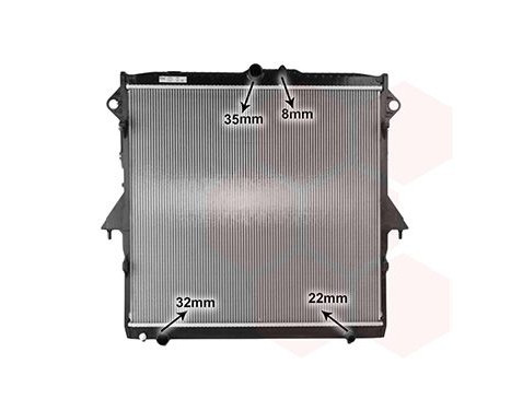 Radiateur, refroidissement du moteur 18012734 International Radiators
