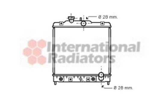 Radiateur, refroidissement du moteur 25002021 International Radiators, Image 2