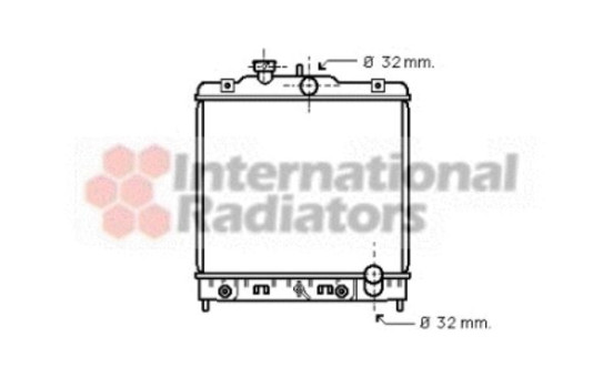 Radiateur, refroidissement du moteur 25002081 International Radiators, Image 2