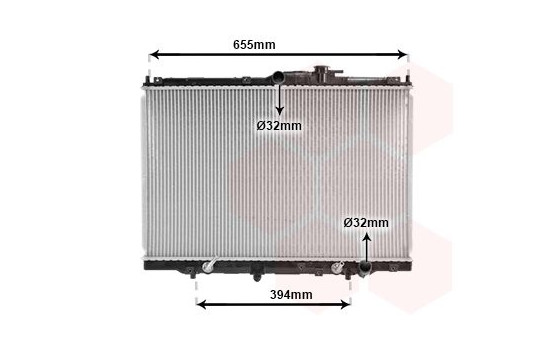 Radiateur, refroidissement du moteur 25002094 International Radiators, Image 2