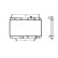 Radiateur, refroidissement du moteur 25002175 International Radiators