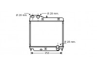 Radiateur, refroidissement du moteur 25002178 International Radiators