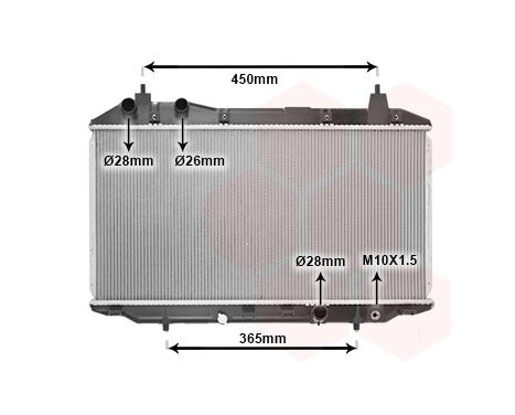 Radiateur, refroidissement du moteur 25002188 International Radiators, Image 2