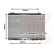 Radiateur, refroidissement du moteur 25002215 International Radiators, Vignette 2