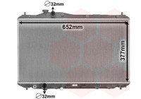 Radiateur, refroidissement du moteur 25002701 International Radiators