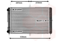 Radiateur, refroidissement du moteur 26002008 International Radiators