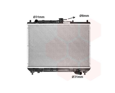 Radiateur, refroidissement du moteur 27002066 International Radiators