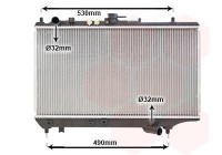 Radiateur, refroidissement du moteur 27002071 International Radiators