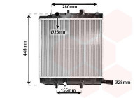 Radiateur, refroidissement du moteur 27002139 International Radiators