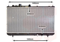 Radiateur, refroidissement du moteur 27002153 International Radiators