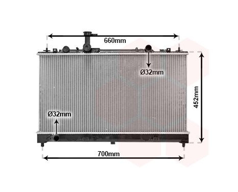 Radiateur, refroidissement du moteur 27002164 International Radiators