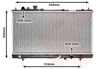 Radiateur, refroidissement du moteur 27002167 International Radiators