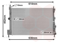 Radiateur, refroidissement du moteur 27012707 International Radiators