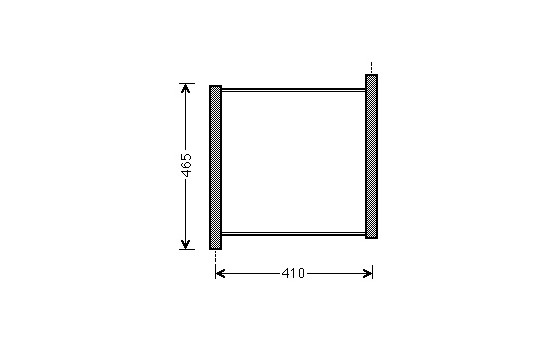 Radiateur, refroidissement du moteur 29002012 International Radiators
