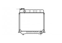 Radiateur, refroidissement du moteur 30002059 International Radiators